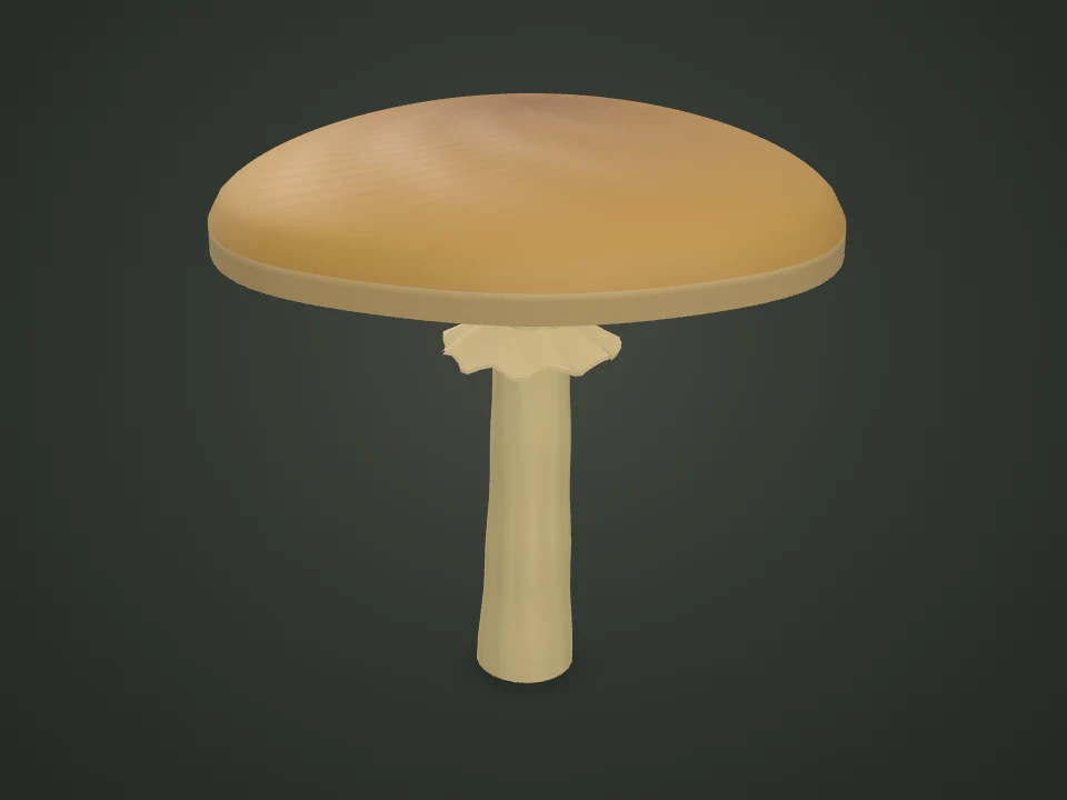 Slippery jack — Illustrative 3D model preview